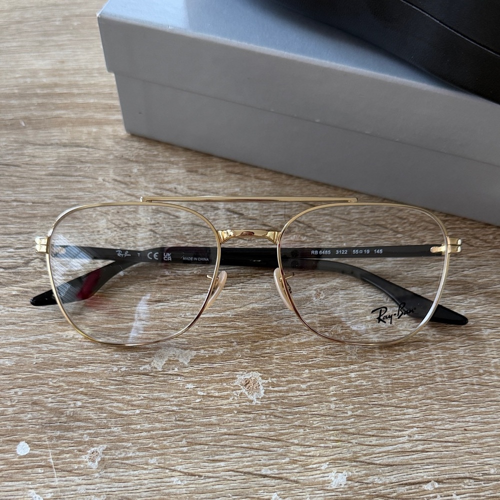 Ray-Ban Aviator Glasses RB6485